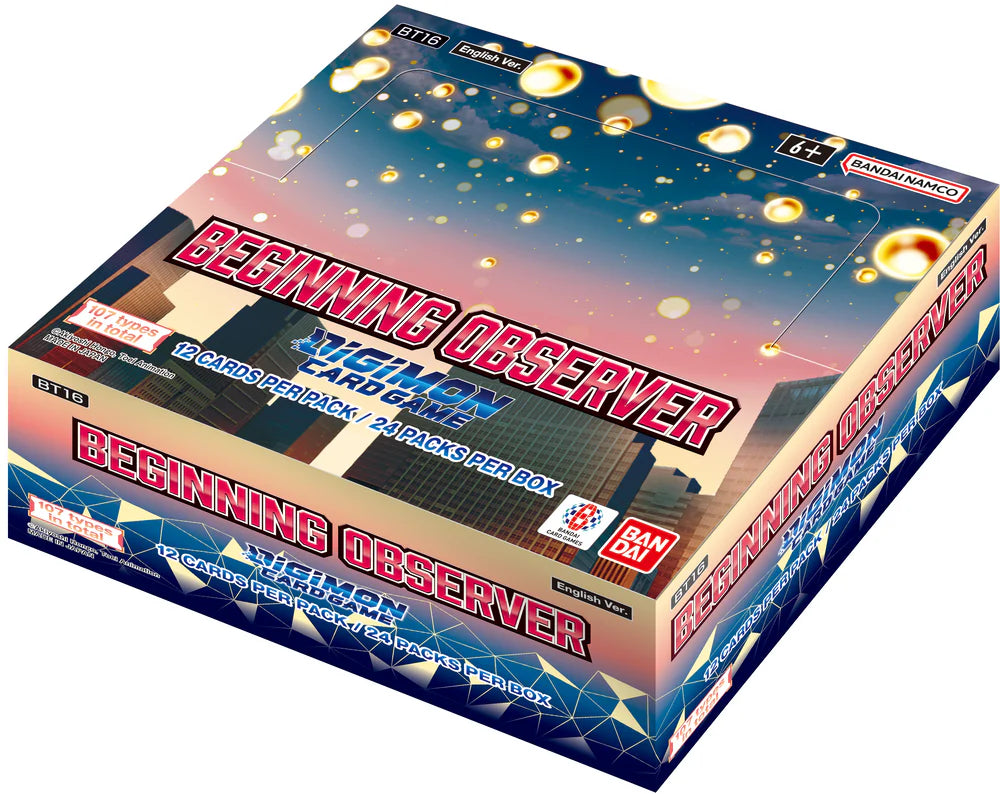 Digimon Card Game: Beginning Observer Booster Display