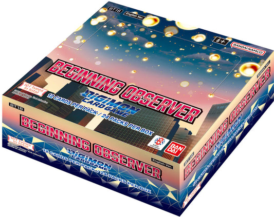 Digimon Card Game: Beginning Observer Booster Display
