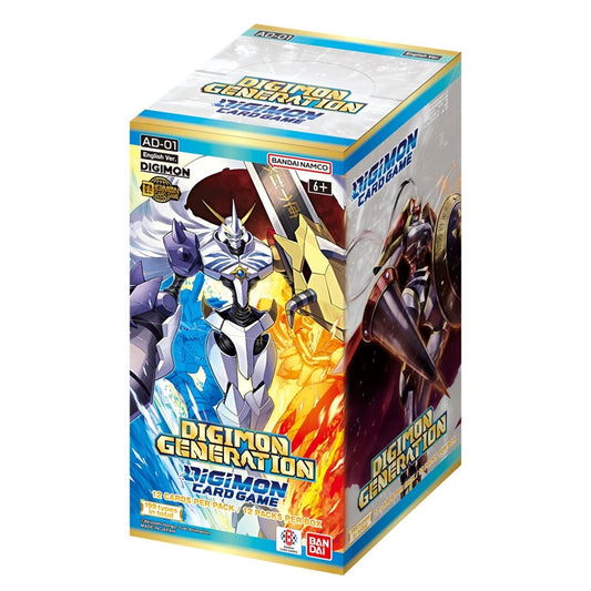 Digimon Card Game: Digimon Generation Booster Display (AD-01)