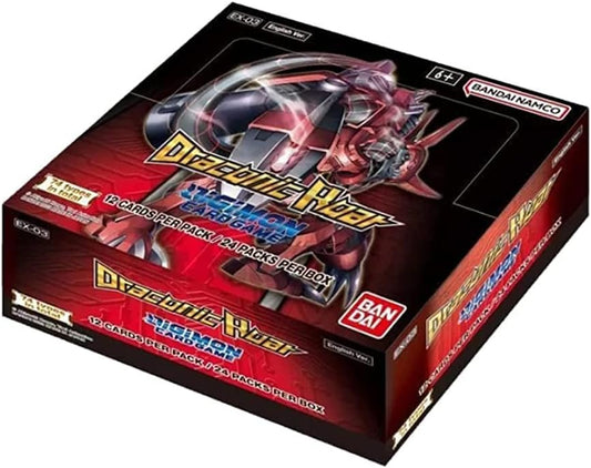 Digimon Card Game: Draconic Roar Booster Display