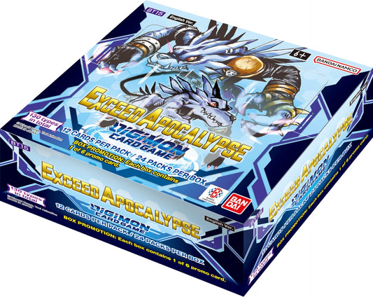 Digimon Card Game: Exceed Apocalypse Booster Display