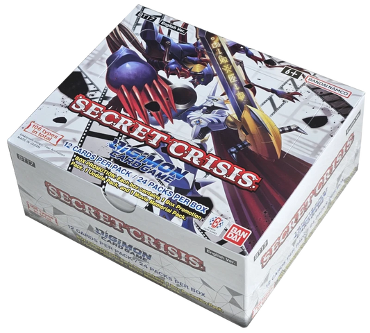 Digimon Card Game: Secret Crisis Booster Display (BT17)