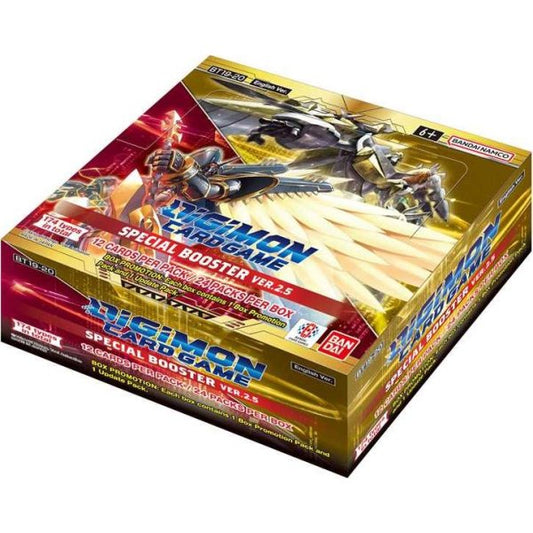 Digimon Card Game: Special Booster Ver. 2.5 Booster Display (BT19-20)