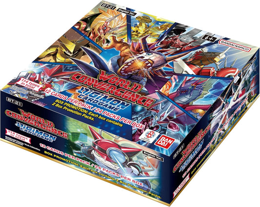 Digimon Card Game: World Convergence Booster Display
