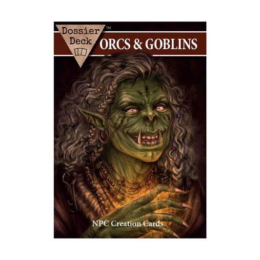 Dossier Deck: Orcs & Goblins - NPC Creation Cards