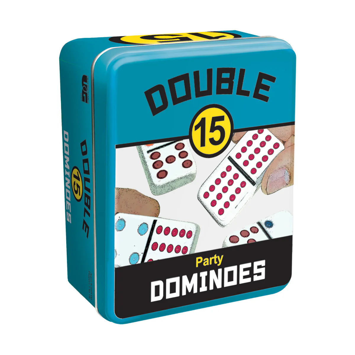 Double 15 Party Dominoes Tin