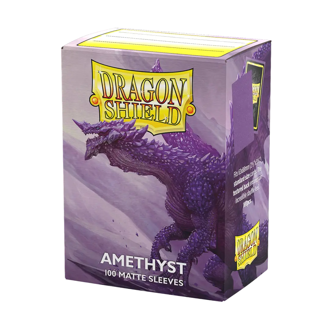 Dragon Shield: Amethyst Matte Sleeves (100)