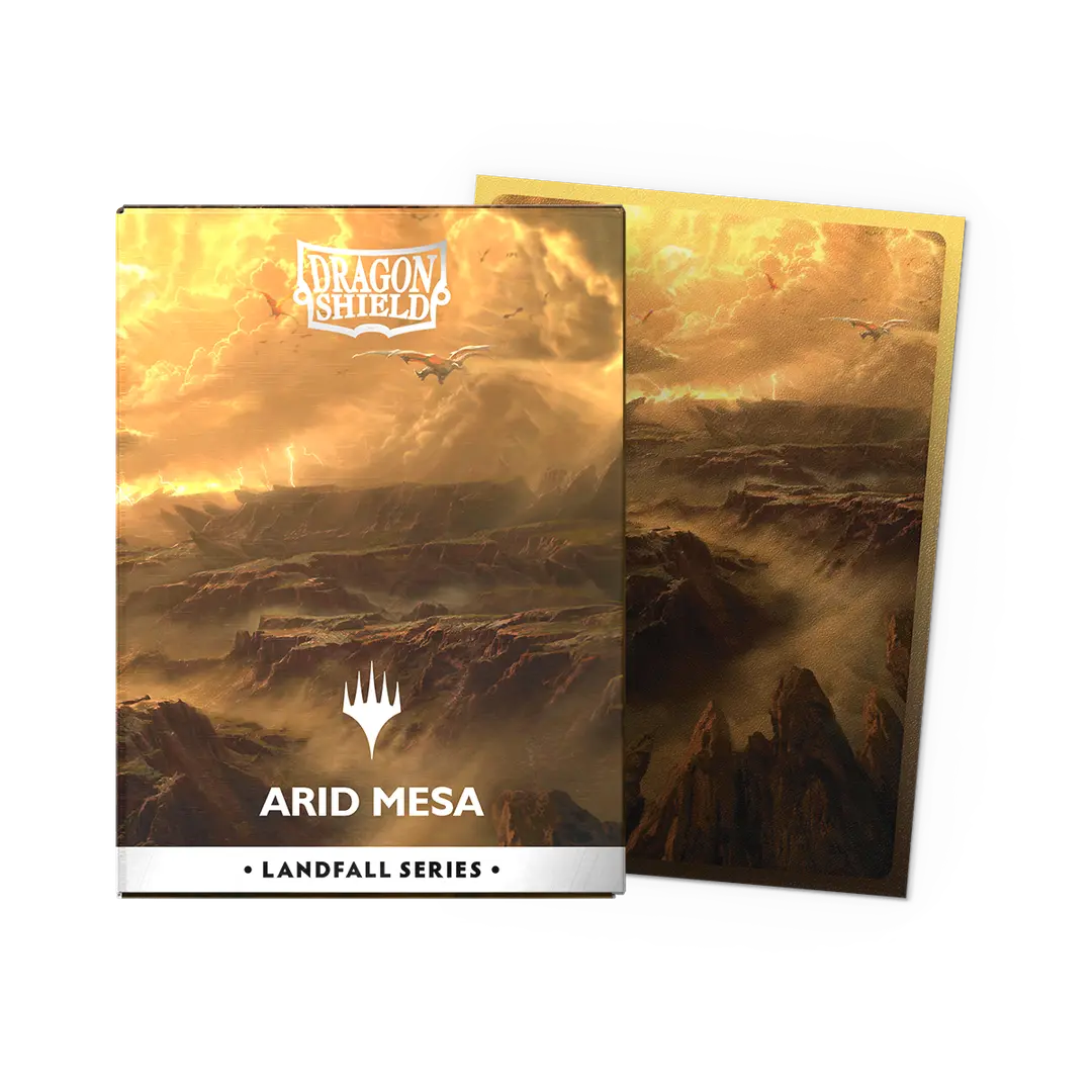 Dragon Shield: Magic the Gathering Landfall Series Matte Dual - Arid Mesa (100)