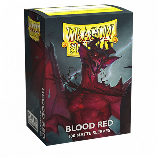 Dragon Shield: Blood Red Matte Sleeves (100)