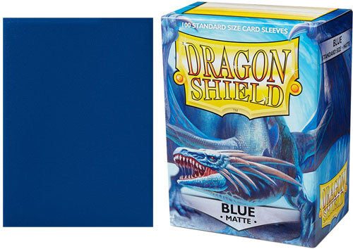 Dragon Shield: Blue Matte Standard Card Sleeves (100)