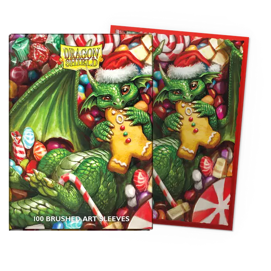 Dragon Shield: Christmas 2024 Brushed Art Sleeves (100 Sleeves)