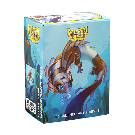 Dragon Shield: The Cinderfin Brushed Art Sleeves (100 Sleeves)