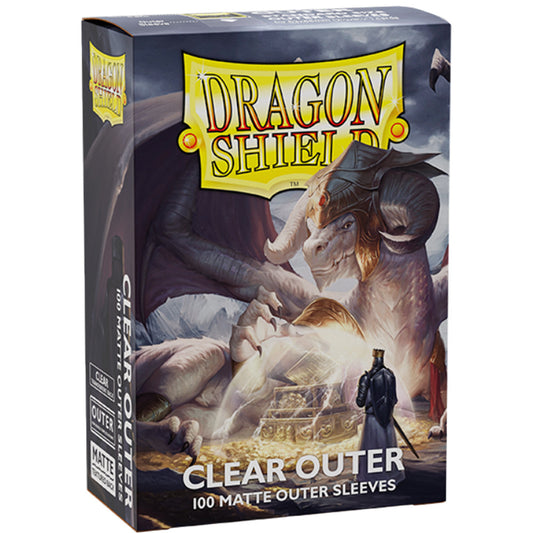 Dragon Shield: Clear Matte Outer Sleeves (100)