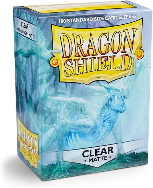 Dragon Shield: Clear Matte Standard Sleeves (100)