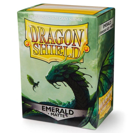 Dragon Shield: Emerald Matte Standard Sleeves (100)