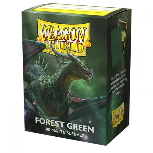 Dragon Shield: Forest Green Matte Sleeves (100)