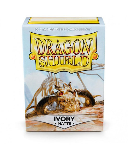 Dragon Shield: Ivory Matte Standard Sleeves (100)