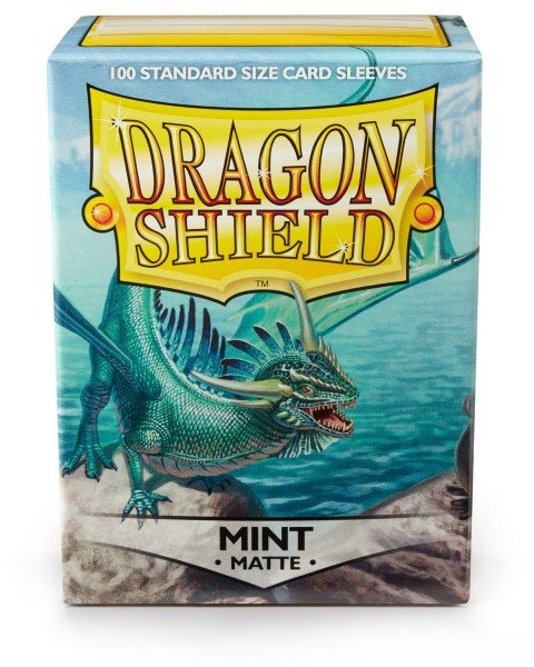 Dragon Shield: Mint Matte Standard Sleeves (100)