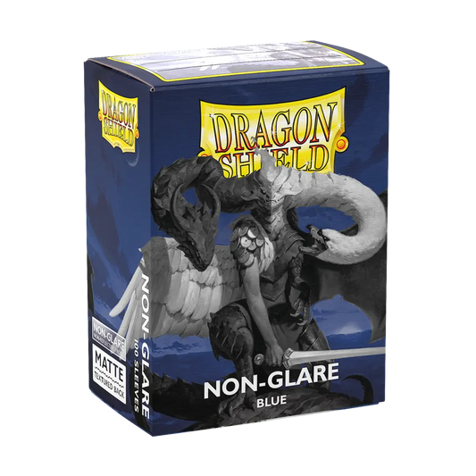 Dragon Shield: Non-Glare Blue Matte Sleeves (100)