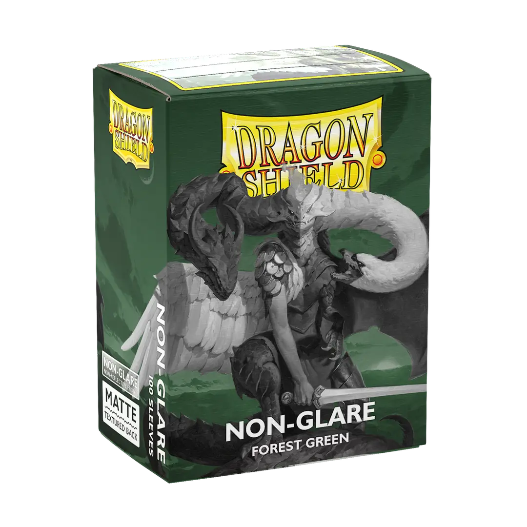 Dragon Shield: Non-Glare Forest Green Matte Sleeves (100)