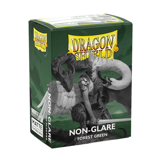 Dragon Shield: Non-Glare Forest Green Matte Sleeves (100)