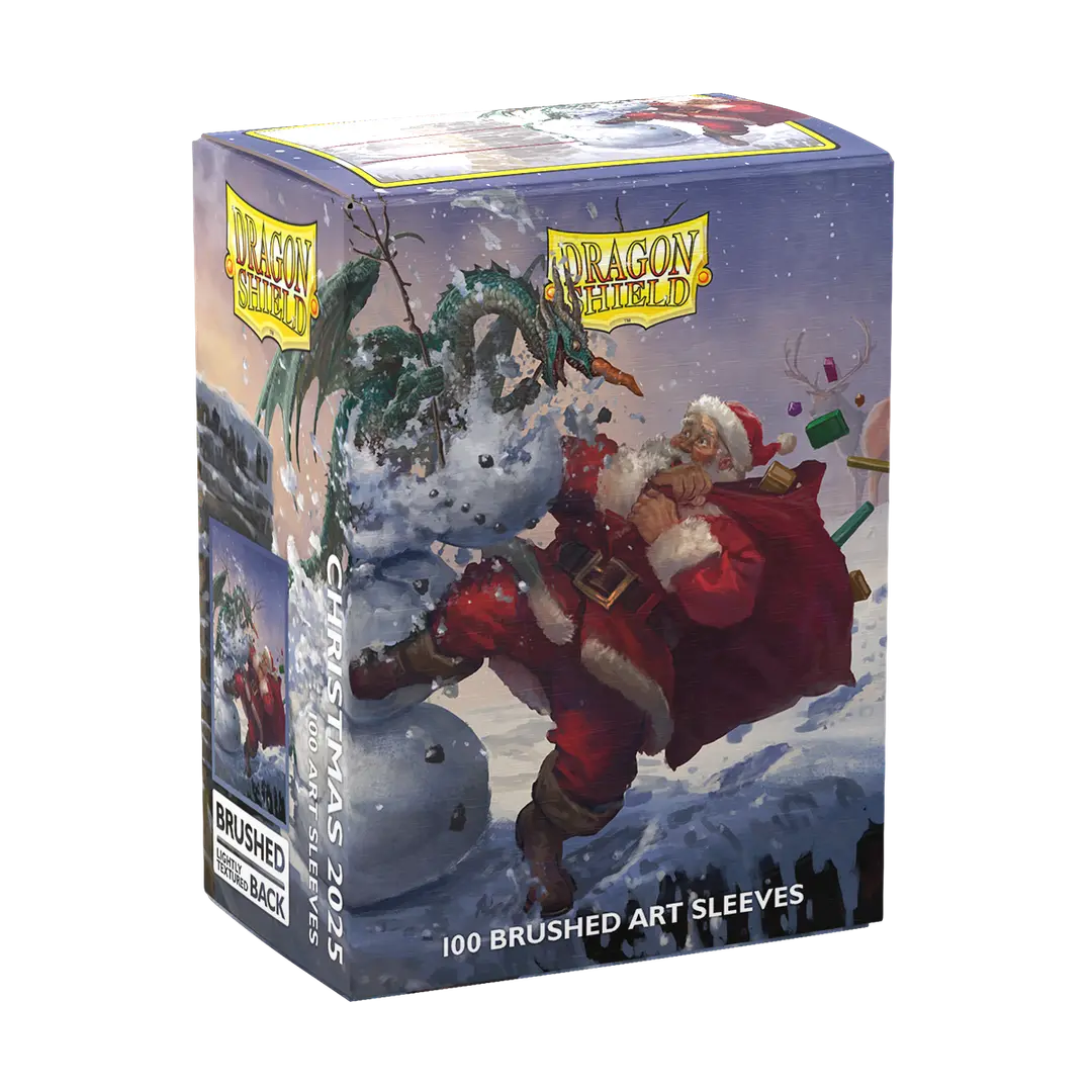 Dragon Shield: Christmas 2025 Brushed Art Sleeves (100 Sleeves)