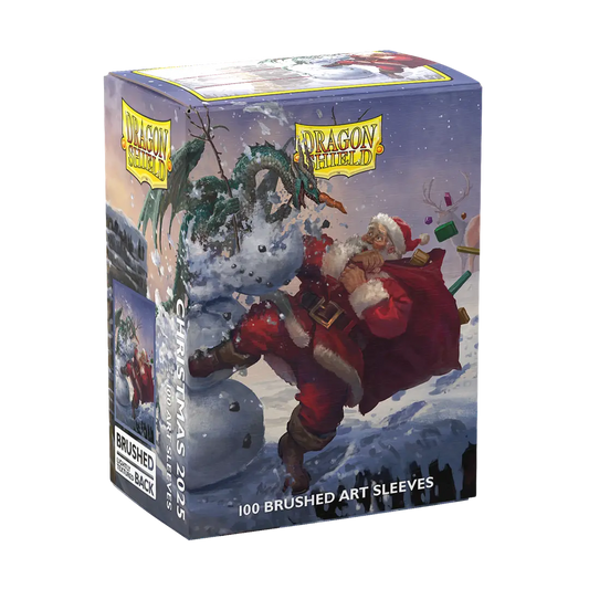 Dragon Shield: Christmas 2025 Brushed Art Sleeves (100 Sleeves)
