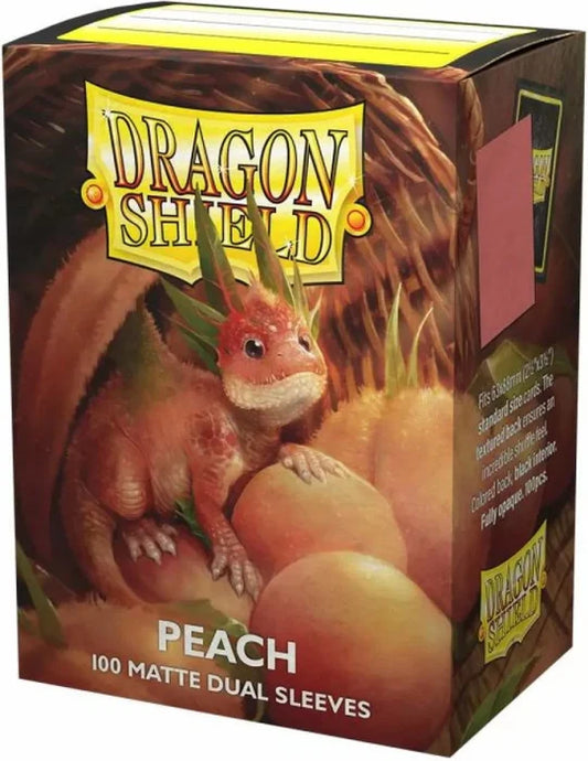 Dragon Shield: Peach Matte Dual Sleeves (100)