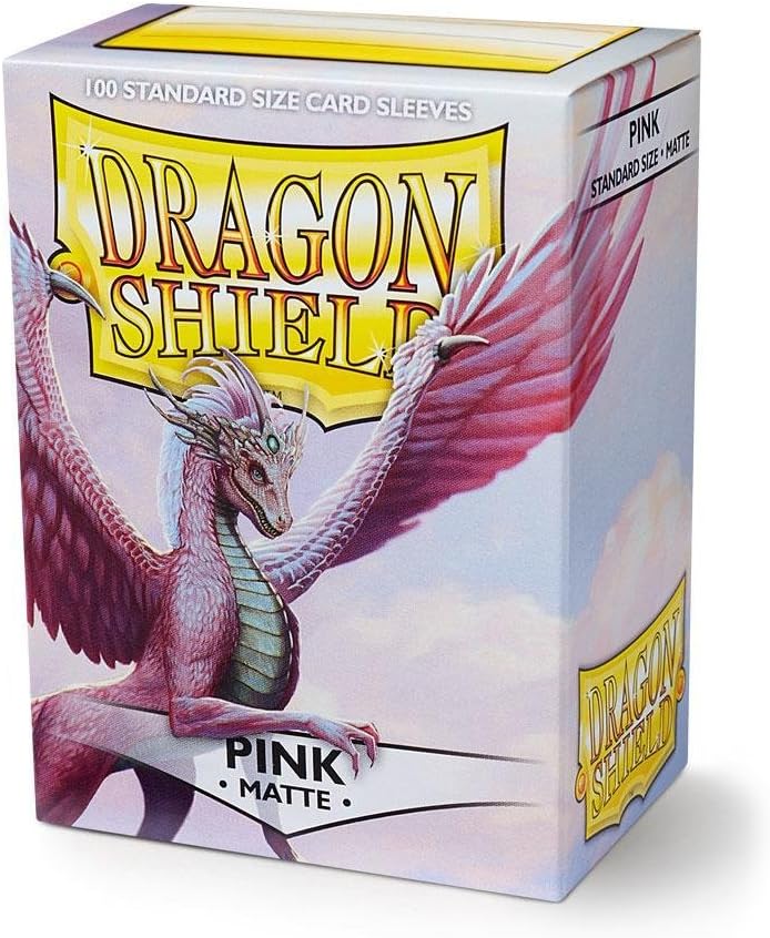 Dragon Shield: Pink Matte Standard Sleeves (100)