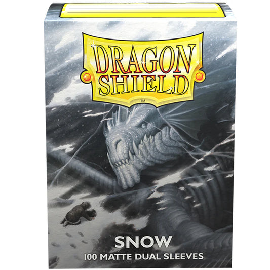 Dragon Shield: Snow Matte Dual Sleeves (100)