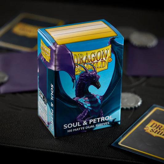 Dragon Shield: Soul & Petrol Matte Dual Sleeves (100)
