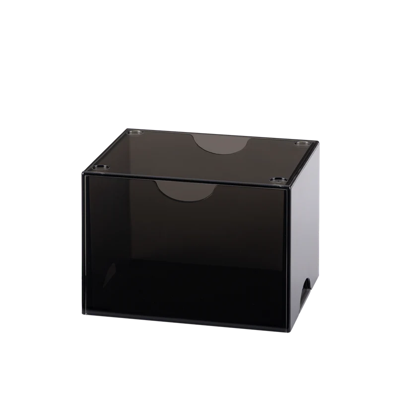 Dragon Shield: Strongbox 100+ Card Deck Box - Clear Black