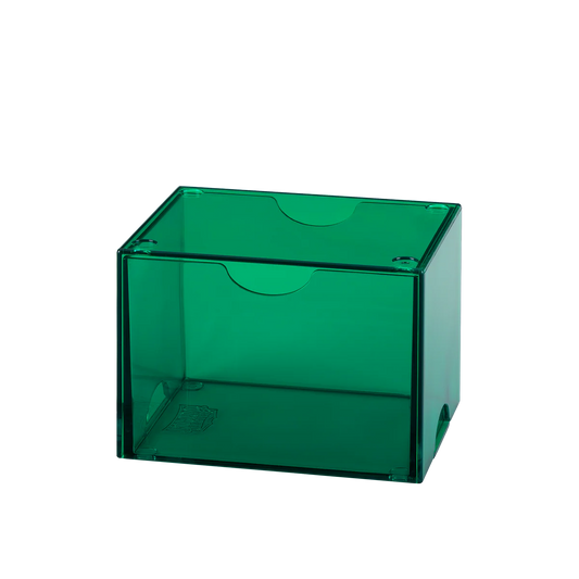 Dragon Shield: Strongbox 100+ Card Deck Box - Clear Green