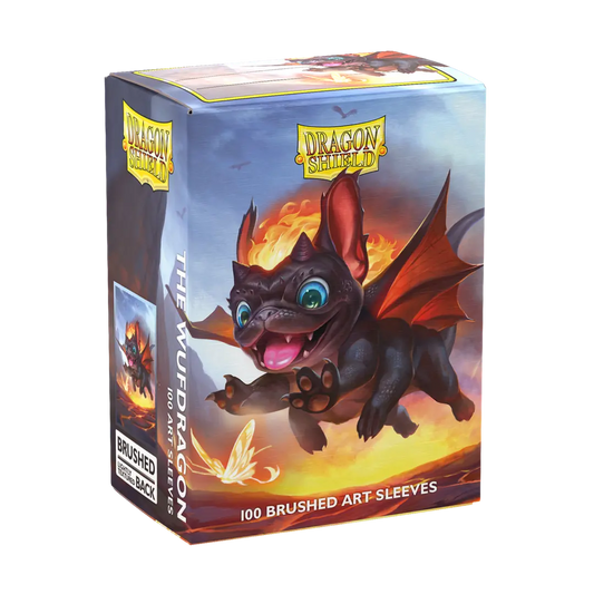 Dragon Shield: Brushed Art Sleeves (The Wufdragon)