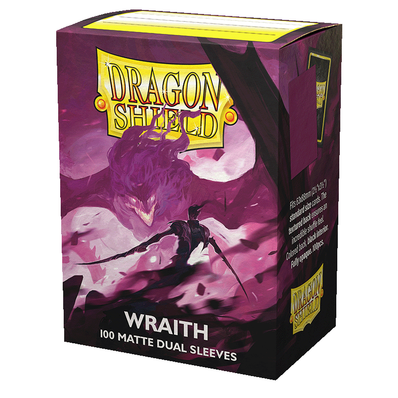 Dragon Shield: Wraith Matte Dual Sleeves (100)