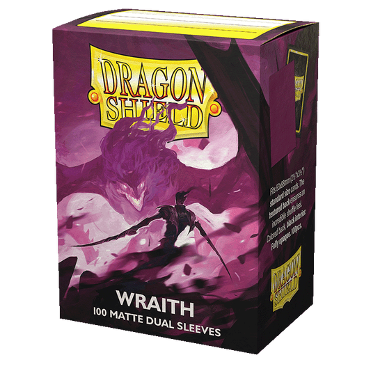 Dragon Shield: Wraith Matte Dual Sleeves (100)