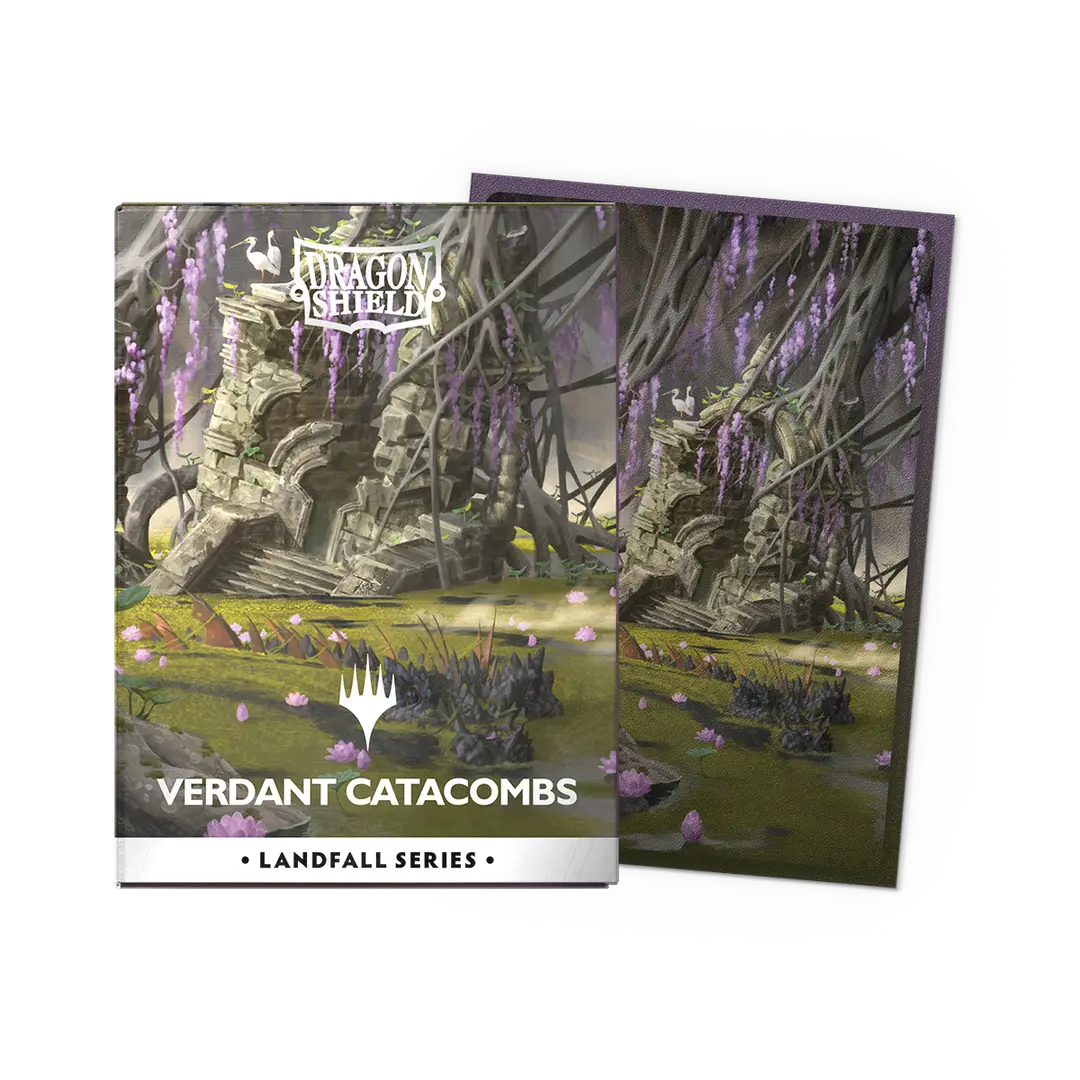 Dragon Shield: Magic the Gathering Landfall Series Matte Dual - Verdant Catacombs (100)