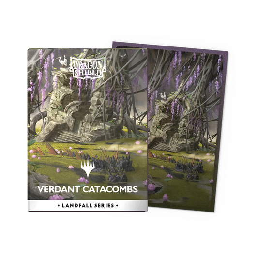 Dragon Shield: Magic the Gathering Landfall Series Matte Dual - Verdant Catacombs (100)