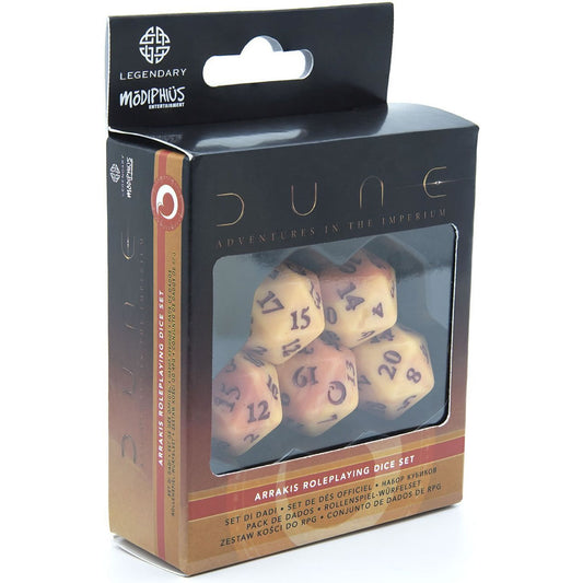 Dune: Adventures in the Imperium - Arrakis Roleplaying Dice Set