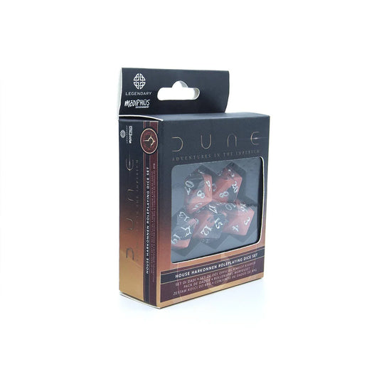 Dune: Adventures in the Imperium - House Harkonnen Roleplaying Dice Set