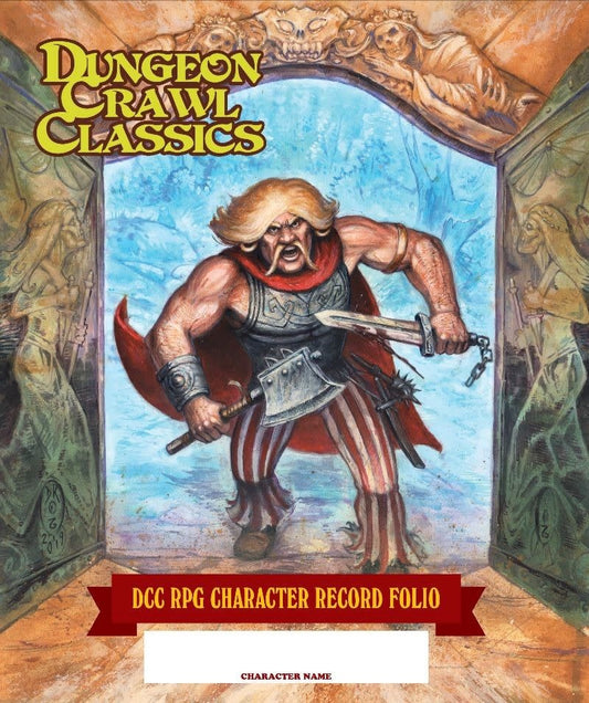 Dungeon Crawl Classics: DCC RPG Character Record Folio
