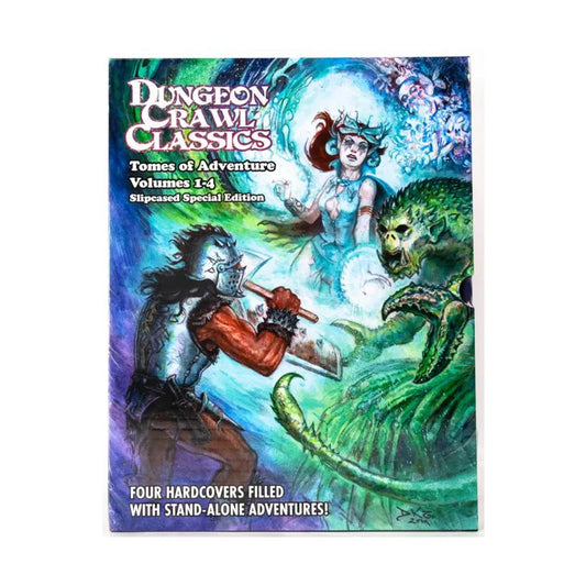 Dungeon Crawl Classics: Tome of Adventure Volumes 1-4 - Slipcased Special Edition