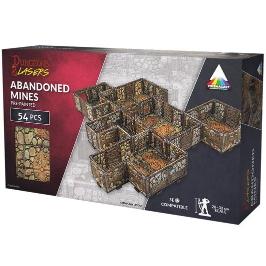 Dungeons & Lasers: Abandoned Mines (Pre-Painted)