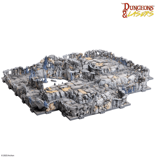 Dungeons & Lasers: Rocky Caves (Pre-Painted)