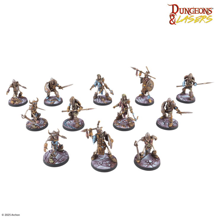 Dungeons & Lasers: Cave Series - Skeleton Crew