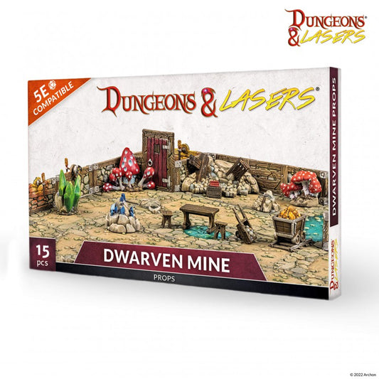 Dungeons & Lasers: Dwarven Mine - Props