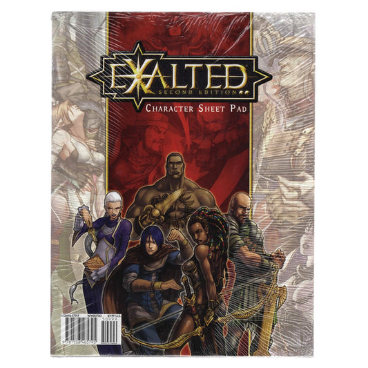 Exalted: Character Sheet Pad