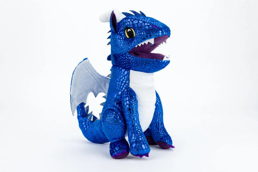 Plush Dice Bag: Blue Dragon