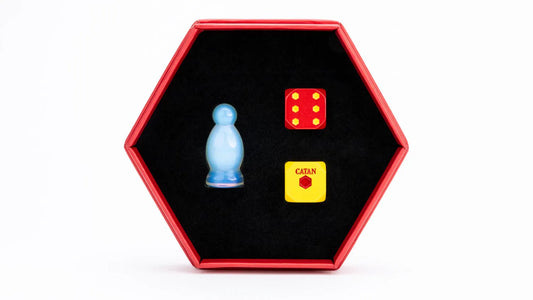 FanRoll: Catan - Opalite Robber and Dice Set