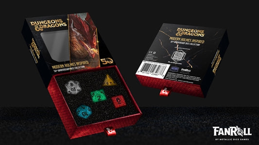 Dungeons & Dragons: 50th Anniversary - Modern Holmes Inspired Dice Set